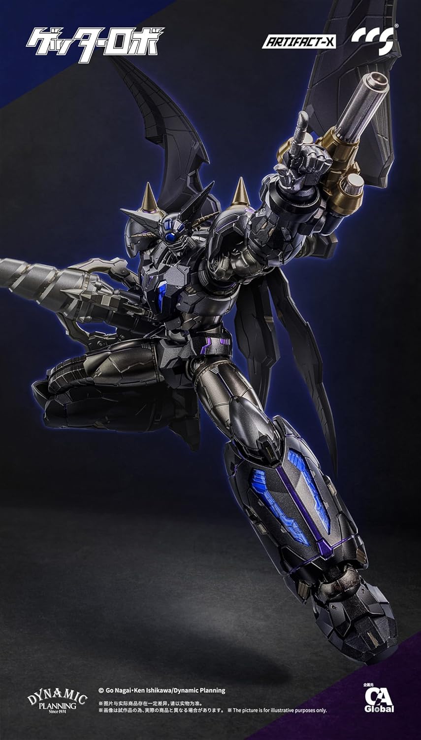 C&A Global Ltd. x CCSTOYS ARTIFACT-X Series Black Getter Alloy Action Figure