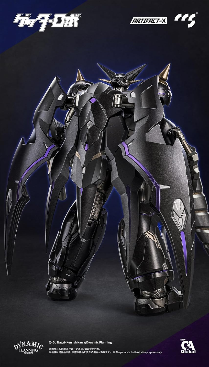C&A Global Ltd. x CCSTOYS ARTIFACT-X Series Black Getter Alloy Action Figure