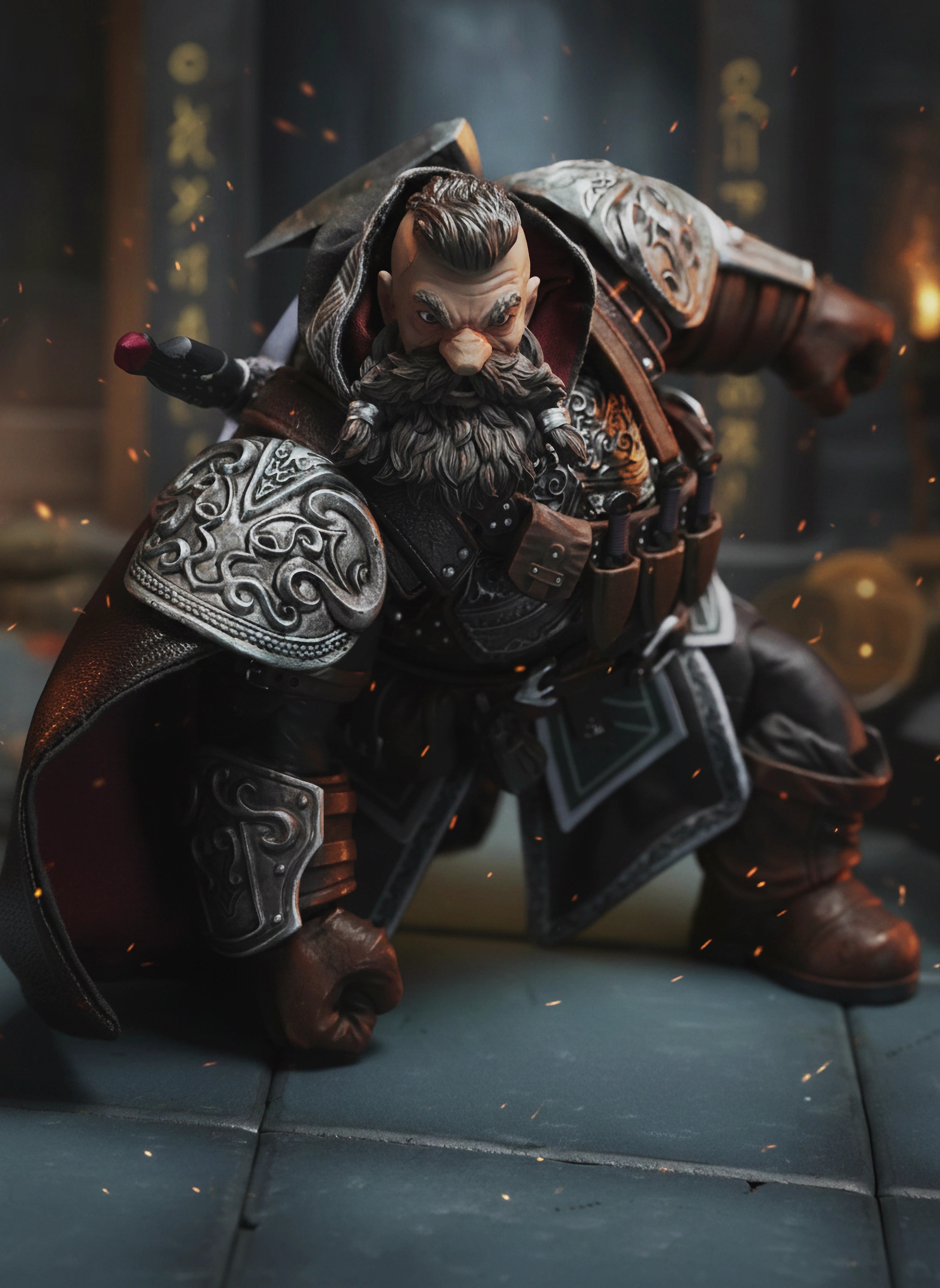 Eternal Expedition Dwarf Assassin Verdred Anvil 1/12 Action Figure JAPAN