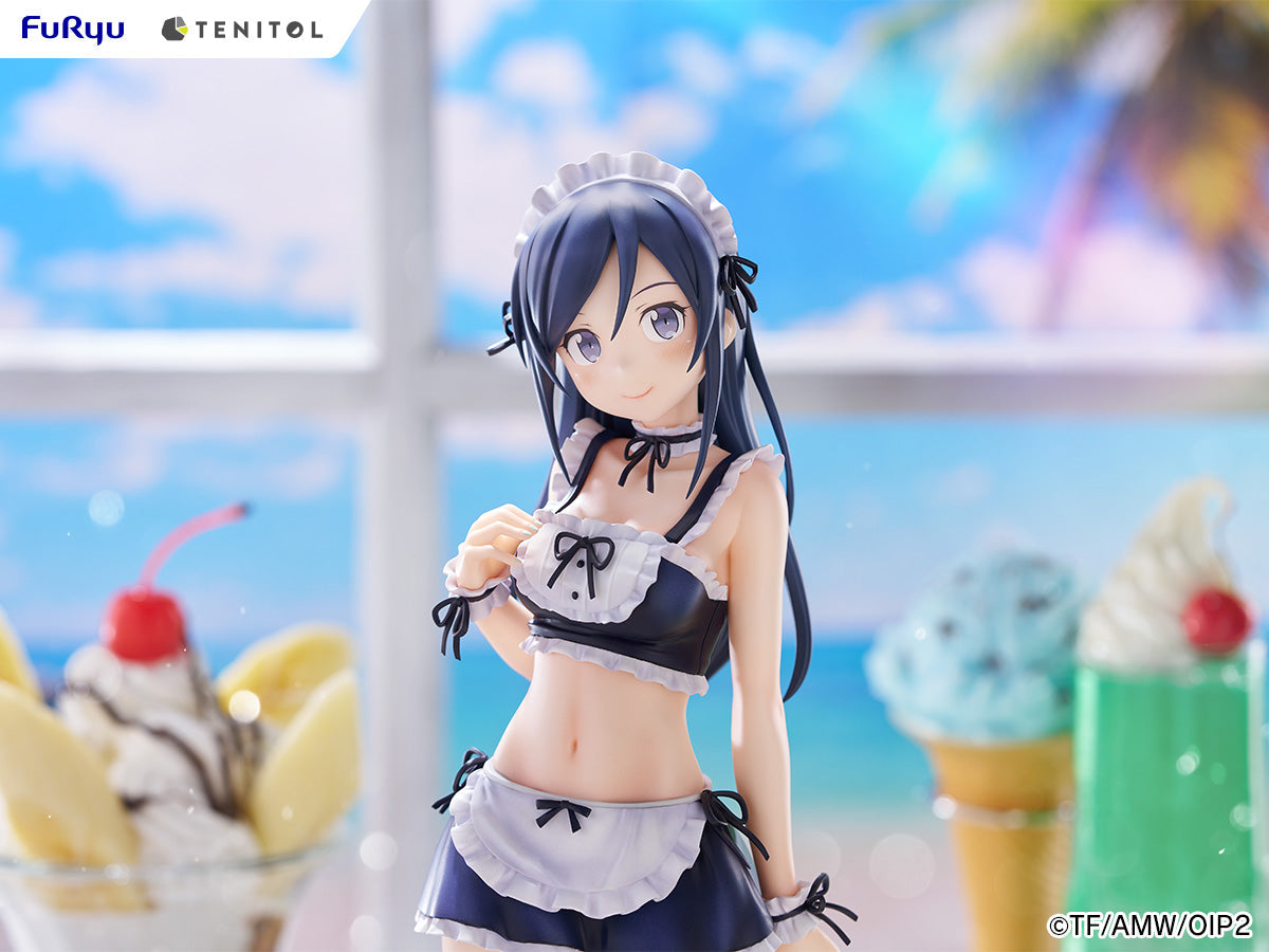 FuRyu TENITOL TALL Oreimo 2 Ayase Aragaki Swimsuit Maid ver. Figure JAPAN