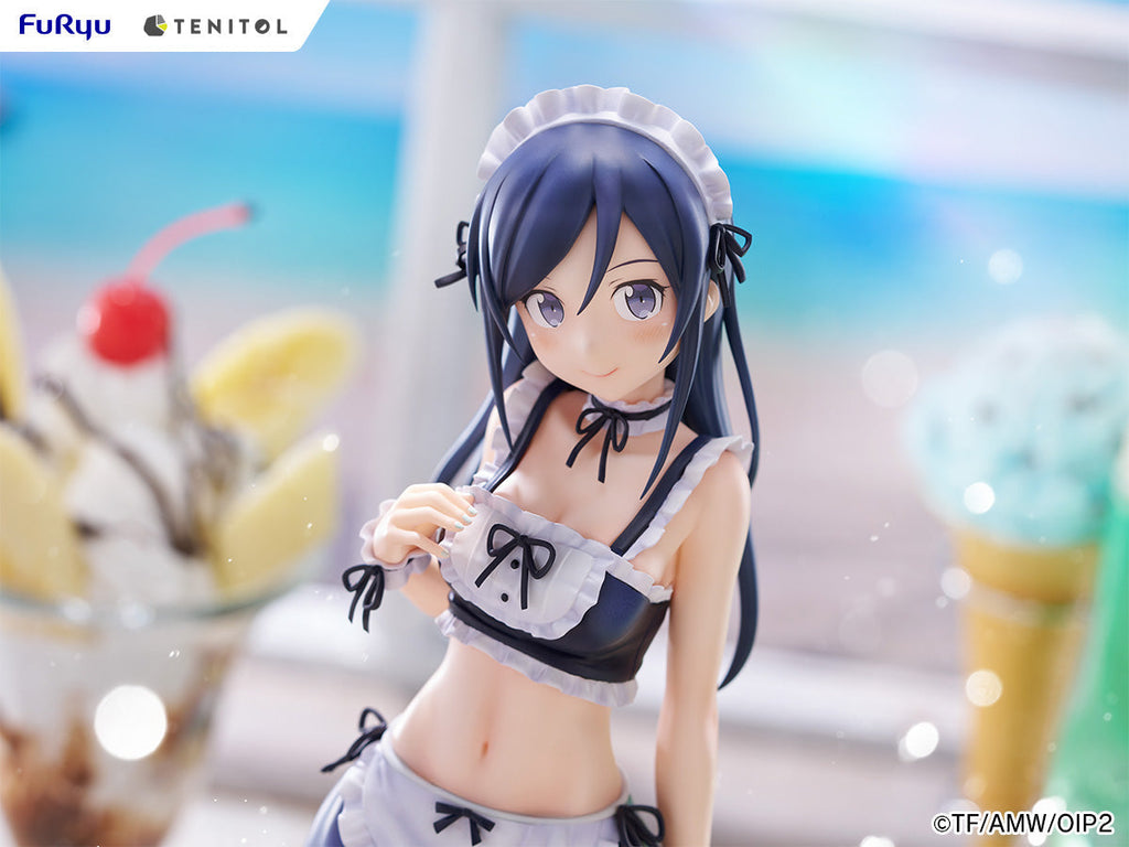 FuRyu TENITOL TALL Oreimo 2 Ayase Aragaki Swimsuit Maid ver. Figure JAPAN