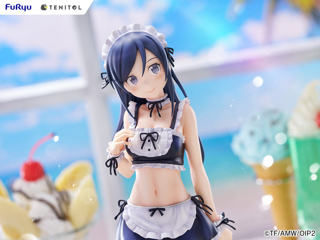 FuRyu TENITOL TALL Oreimo 2 Ayase Aragaki Swimsuit Maid ver. Figure JAPAN