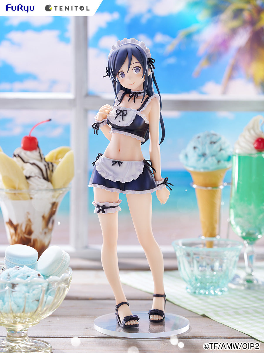 FuRyu TENITOL TALL Oreimo 2 Ayase Aragaki Swimsuit Maid ver. Figure JAPAN