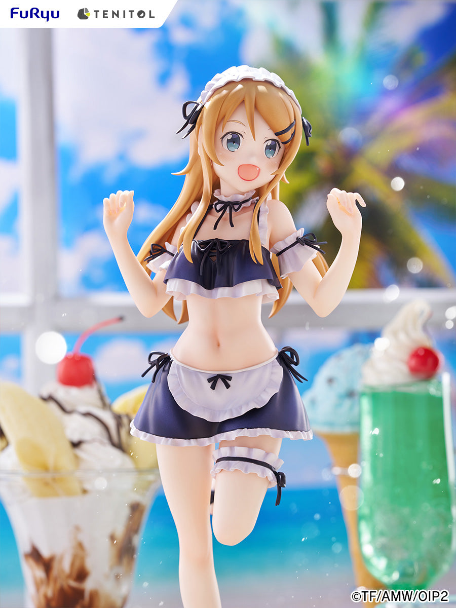 FuRyu TENITOL TALL Oreimo 2 Kirino Kousaka Swimsuit Maid ver. Figure JAPAN