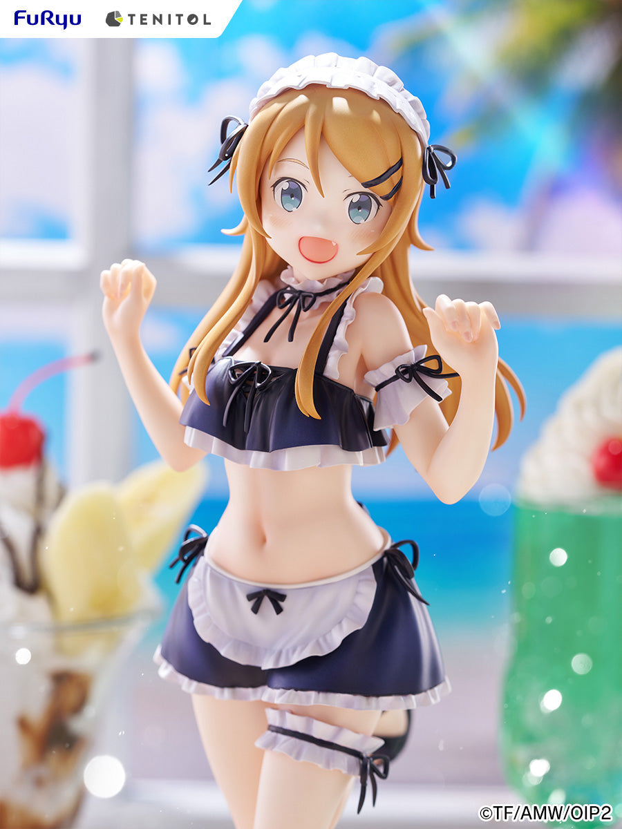 FuRyu TENITOL TALL Oreimo 2 Kirino Kousaka Swimsuit Maid ver. Figure JAPAN