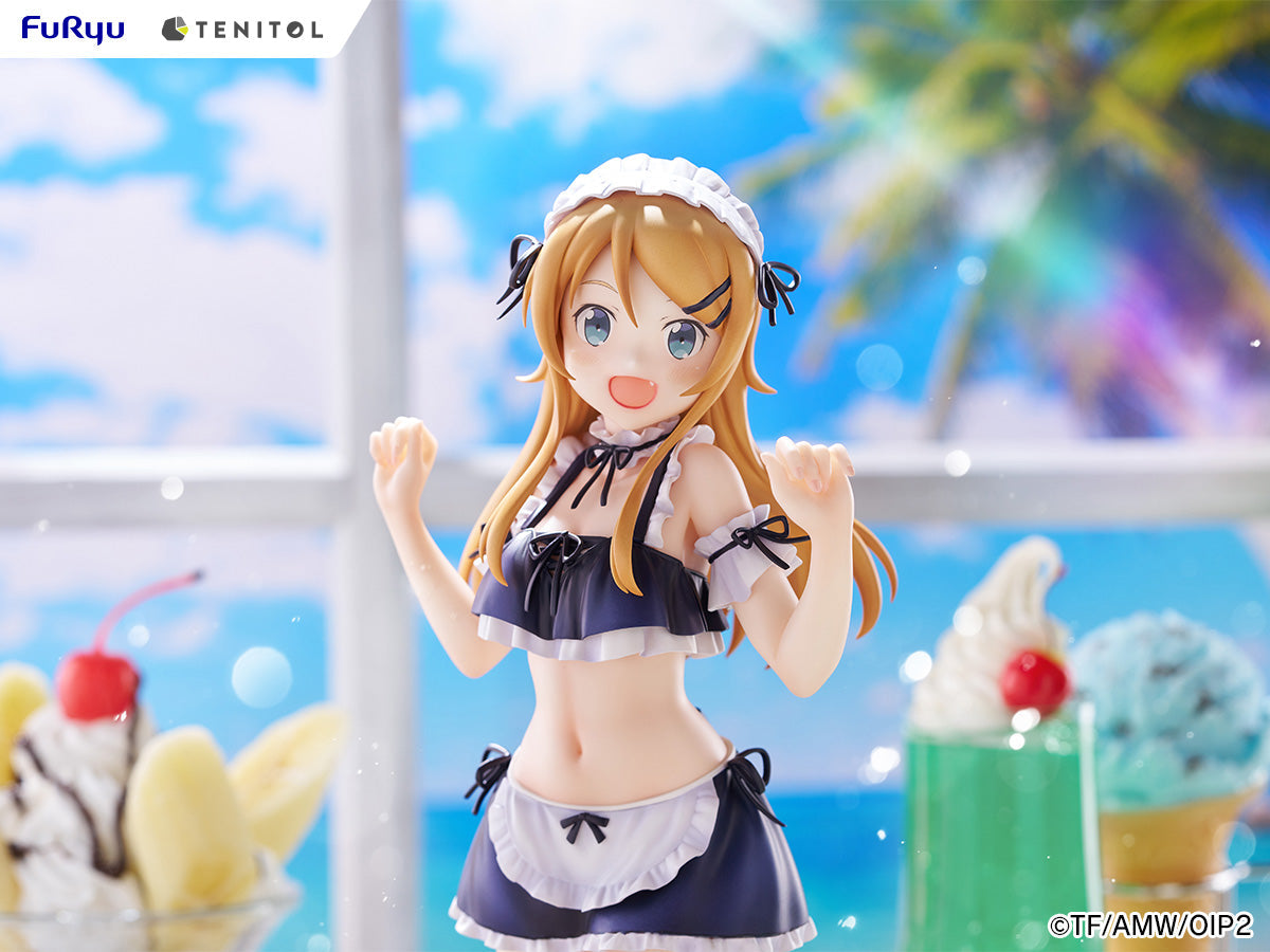 FuRyu TENITOL TALL Oreimo 2 Kirino Kousaka Swimsuit Maid ver. Figure JAPAN