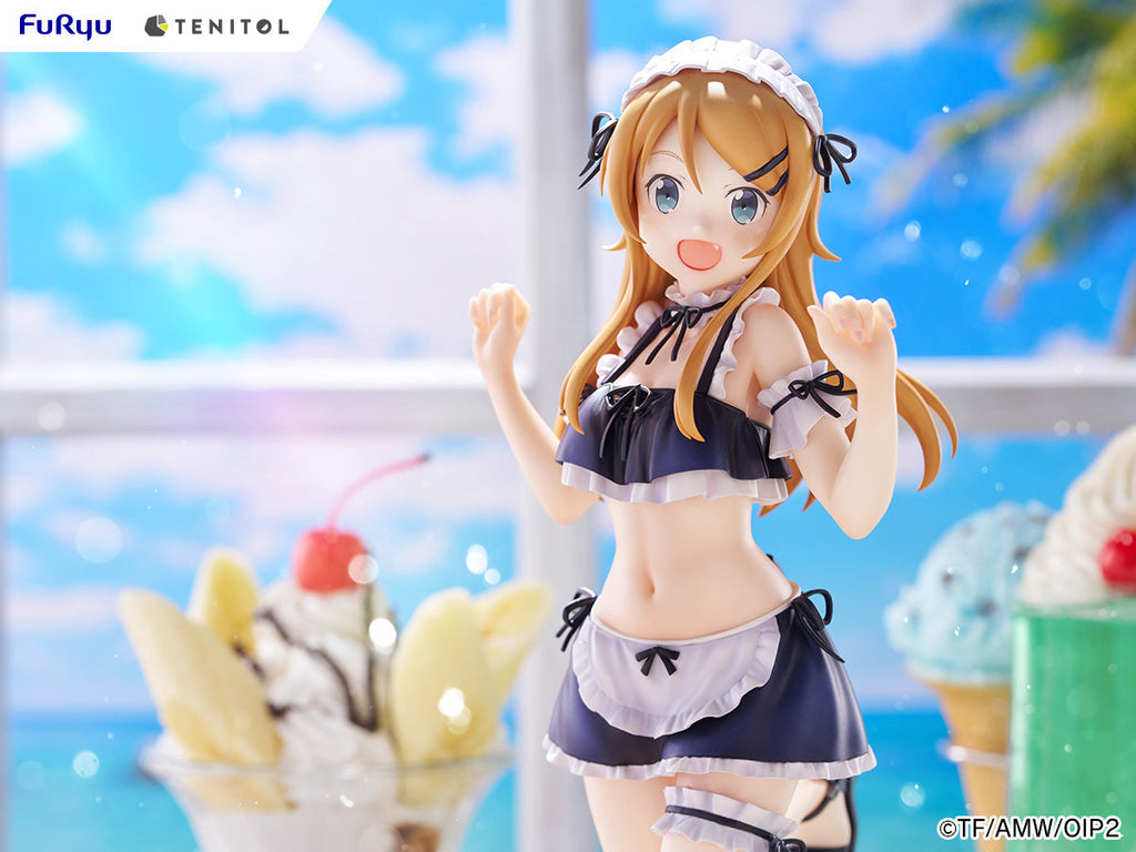 FuRyu TENITOL TALL Oreimo 2 Kirino Kousaka Swimsuit Maid ver. Figure JAPAN