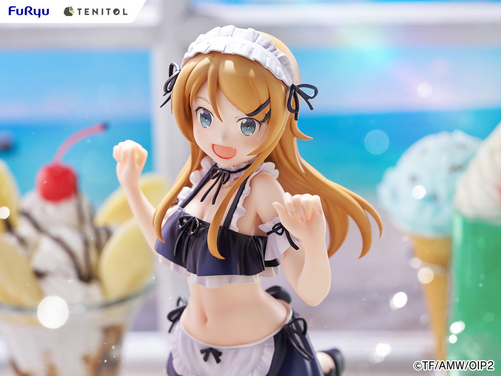 FuRyu TENITOL TALL Oreimo 2 Kirino Kousaka Swimsuit Maid ver. Figure JAPAN