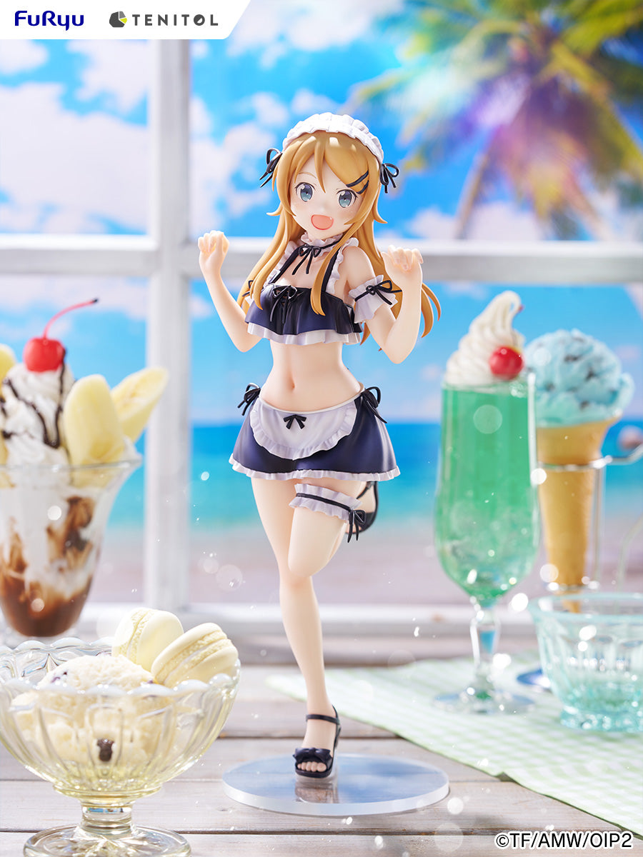 FuRyu TENITOL TALL Oreimo 2 Kirino Kousaka Swimsuit Maid ver. Figure JAPAN