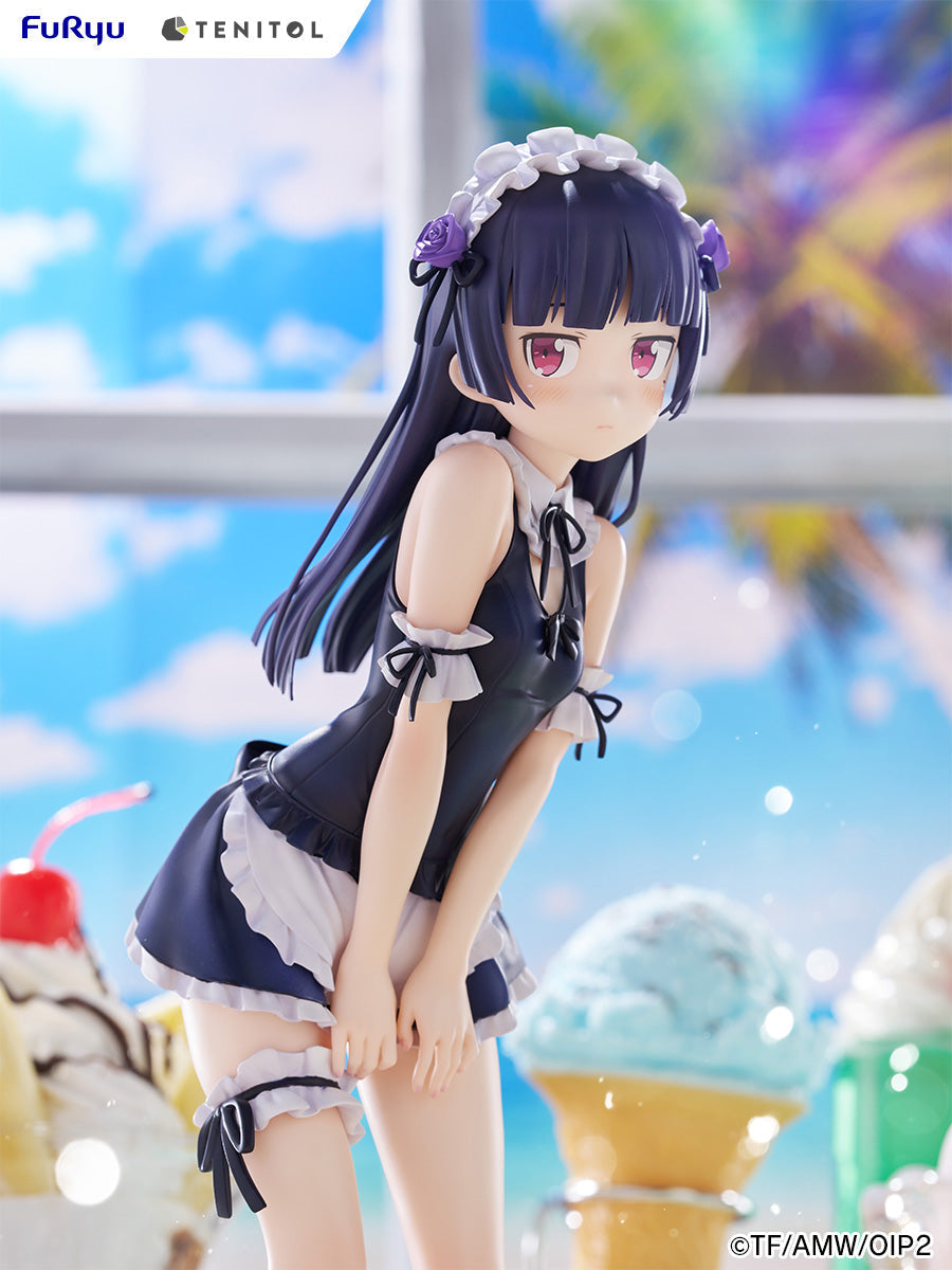 FuRyu TENITOL TALL Oreimo 2 Kuroneko Swimsuit Maid ver. Figure JAPAN