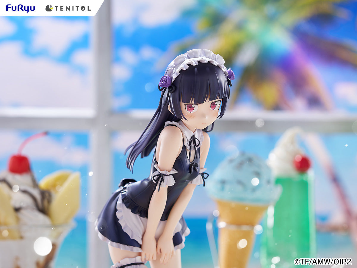 FuRyu TENITOL TALL Oreimo 2 Kuroneko Swimsuit Maid ver. Figure JAPAN