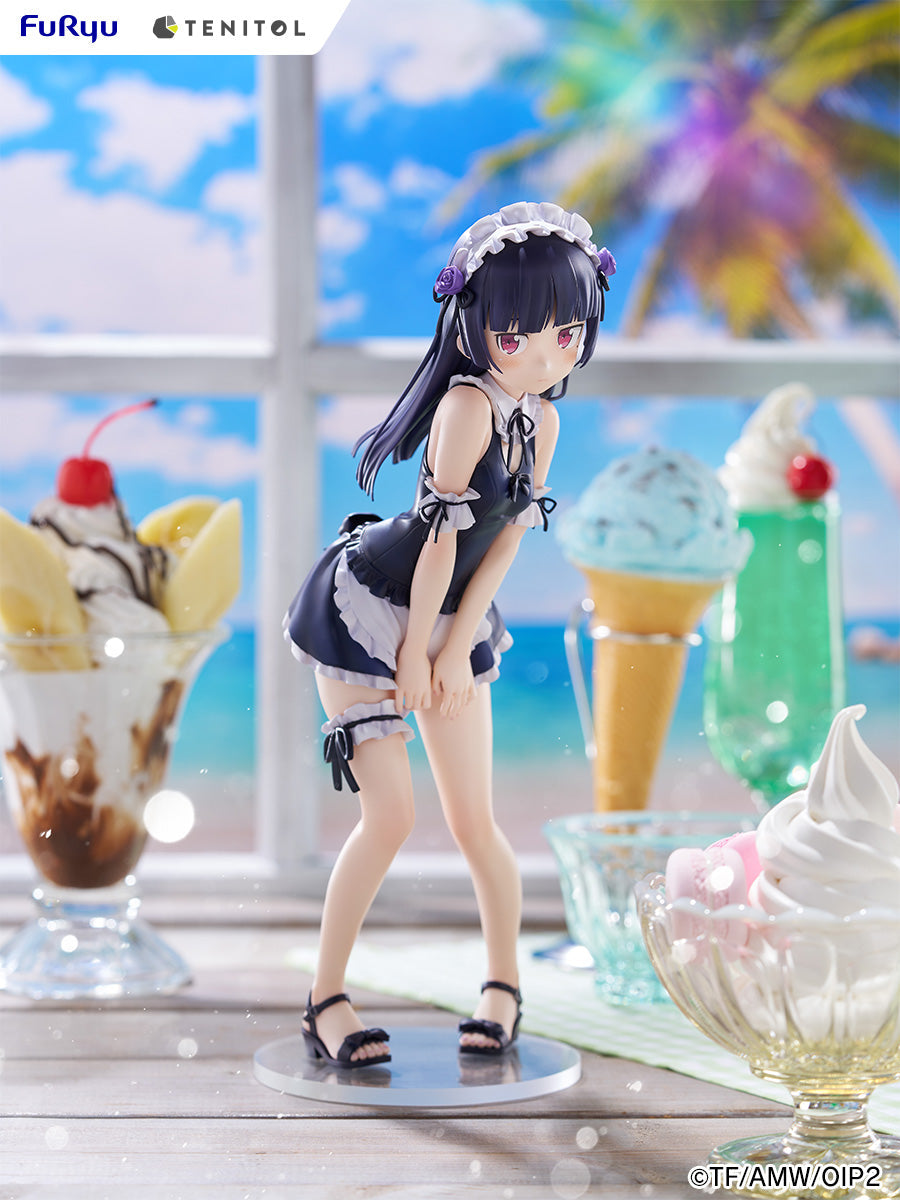 FuRyu TENITOL TALL Oreimo 2 Kuroneko Swimsuit Maid ver. Figure JAPAN