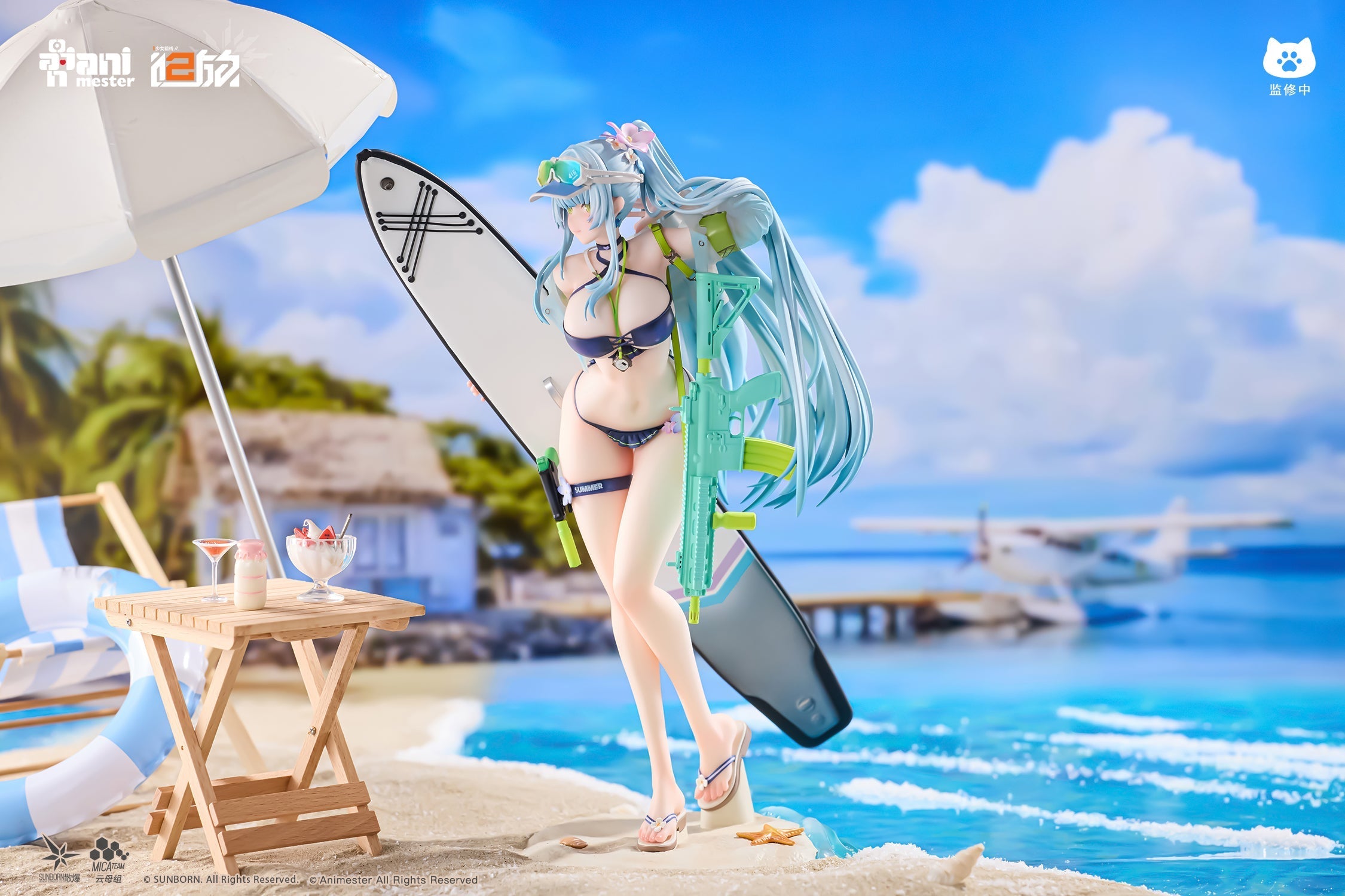 Animester Girls’Frontline 2 Exilium Klukai Cerulean Breaker Ver 1/7 Figure JAPAN