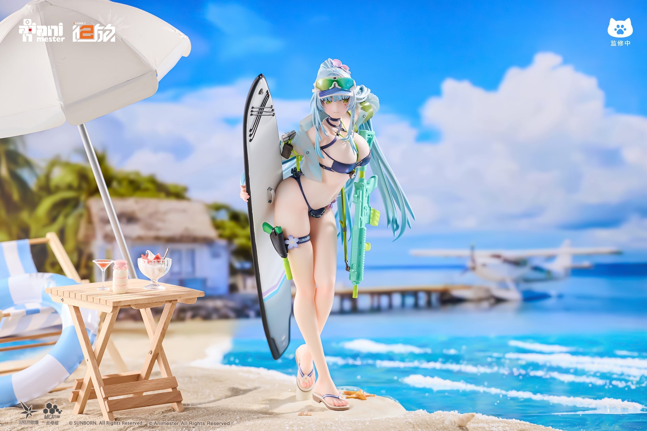 Animester Girls’Frontline 2 Exilium Klukai Cerulean Breaker Ver 1/7 Figure JAPAN