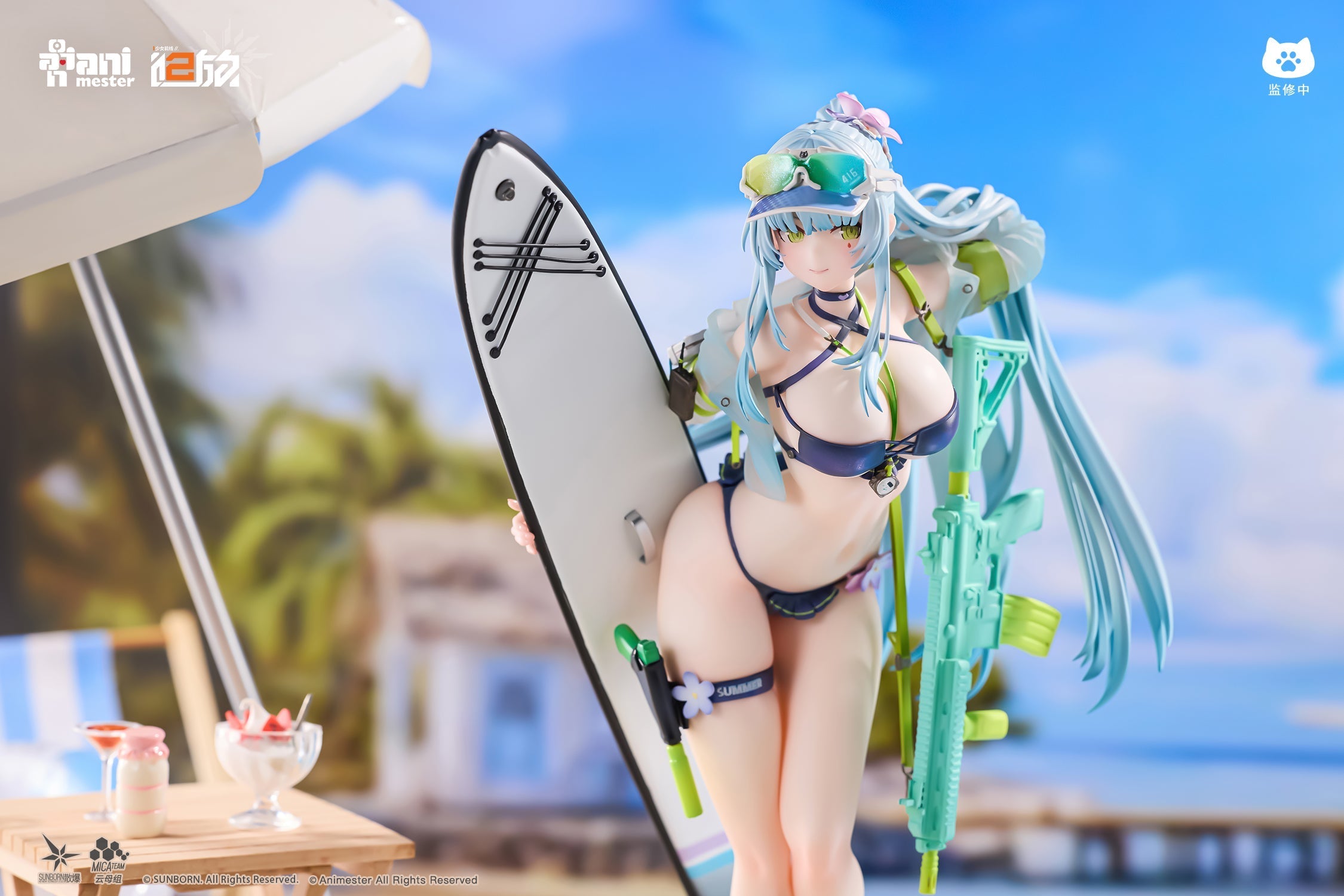 Animester Girls’Frontline 2 Exilium Klukai Cerulean Breaker Ver 1/7 Figure JAPAN
