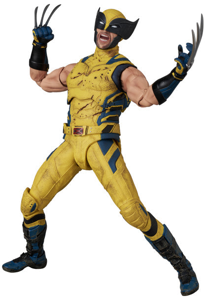 Medicom Toy MAFEX No.291 DEADPOOL & WOLVERINE Wolverine Damage Ver Action Figure