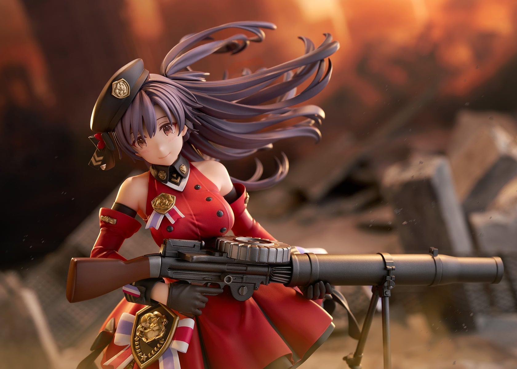 ques Q Girls' Frontline Lewis 1/7 Figure JAPAN OFFICIAL