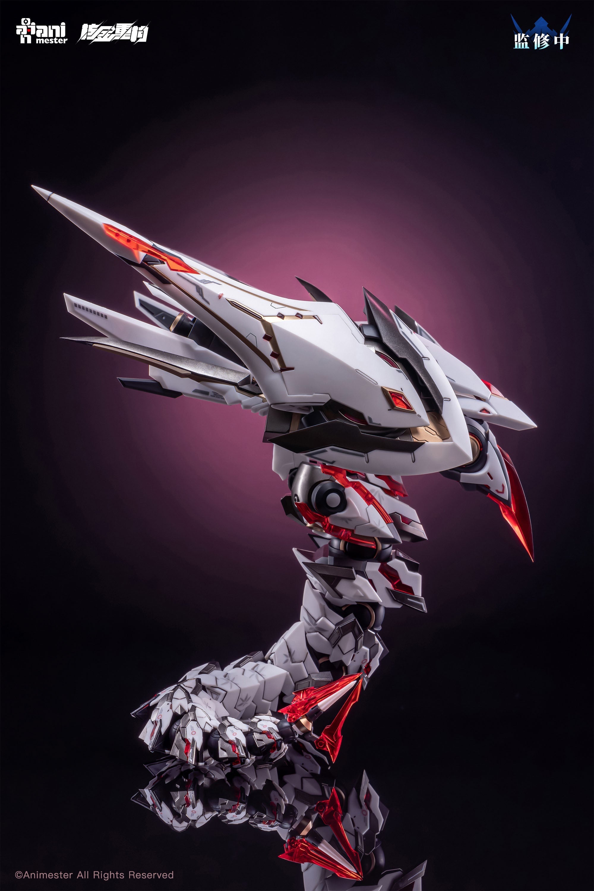 Animester x Nuclear Gold Reconstruction Polaris White 1/12 Model Kit JAPAN