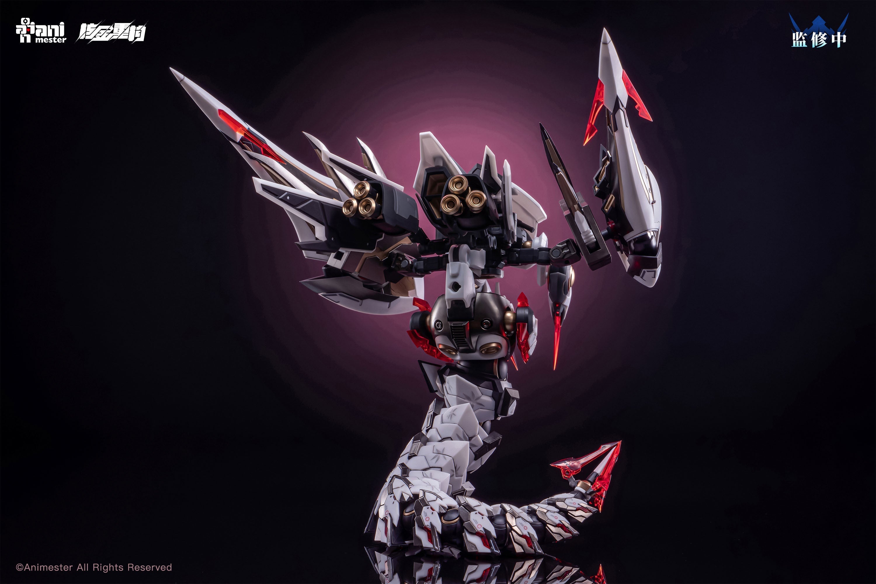 Animester x Nuclear Gold Reconstruction Polaris White 1/12 Model Kit JAPAN