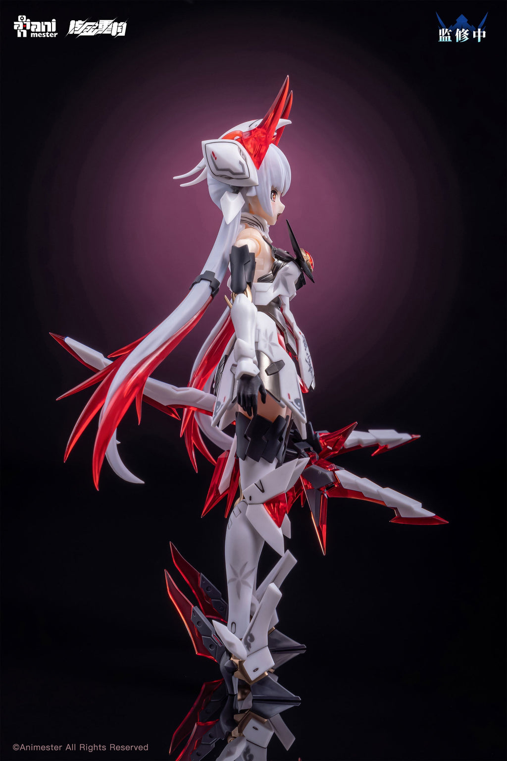 Animester x Nuclear Gold Reconstruction Polaris White 1/12 Model Kit JAPAN