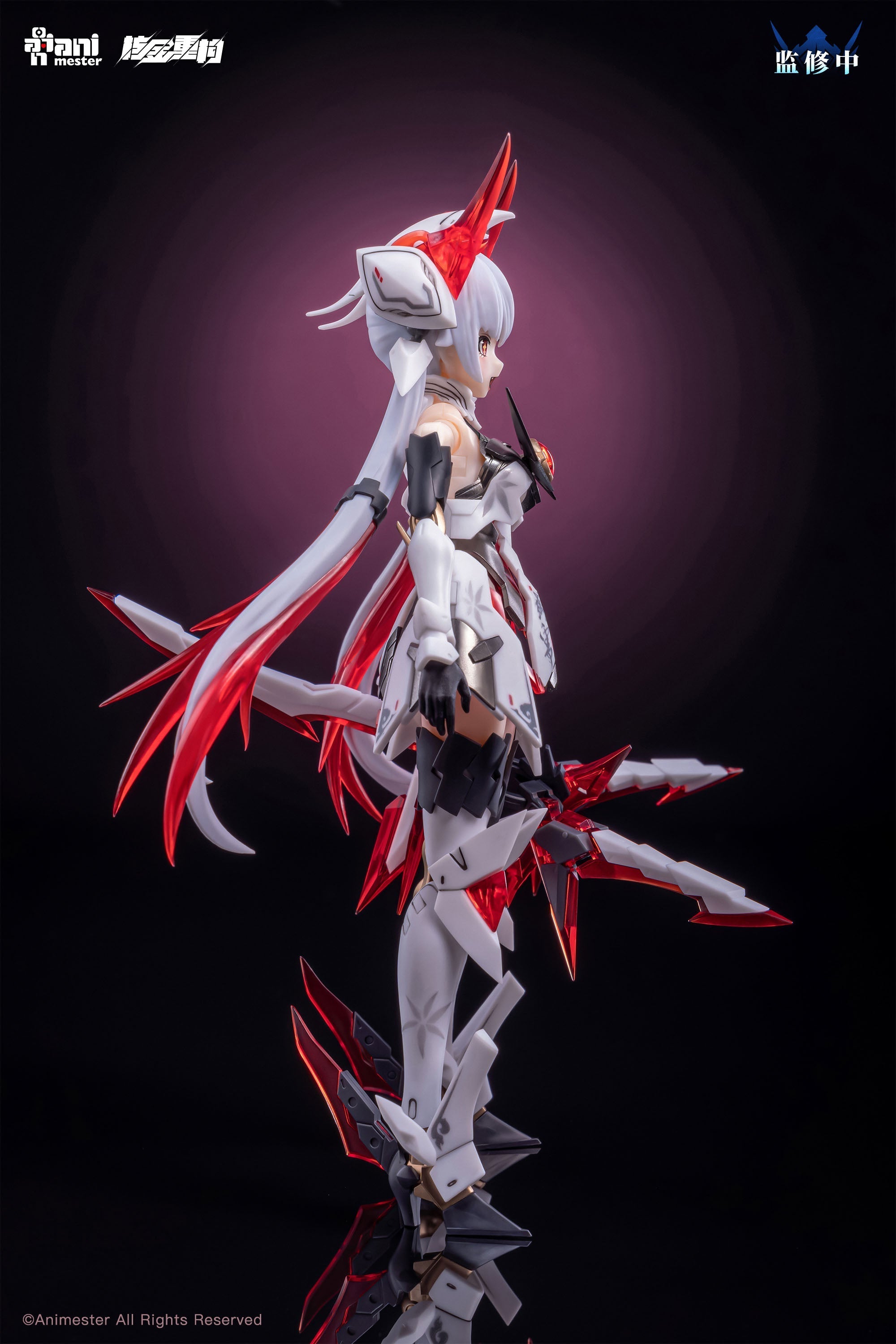 Animester x Nuclear Gold Reconstruction Polaris White 1/12 Model Kit JAPAN