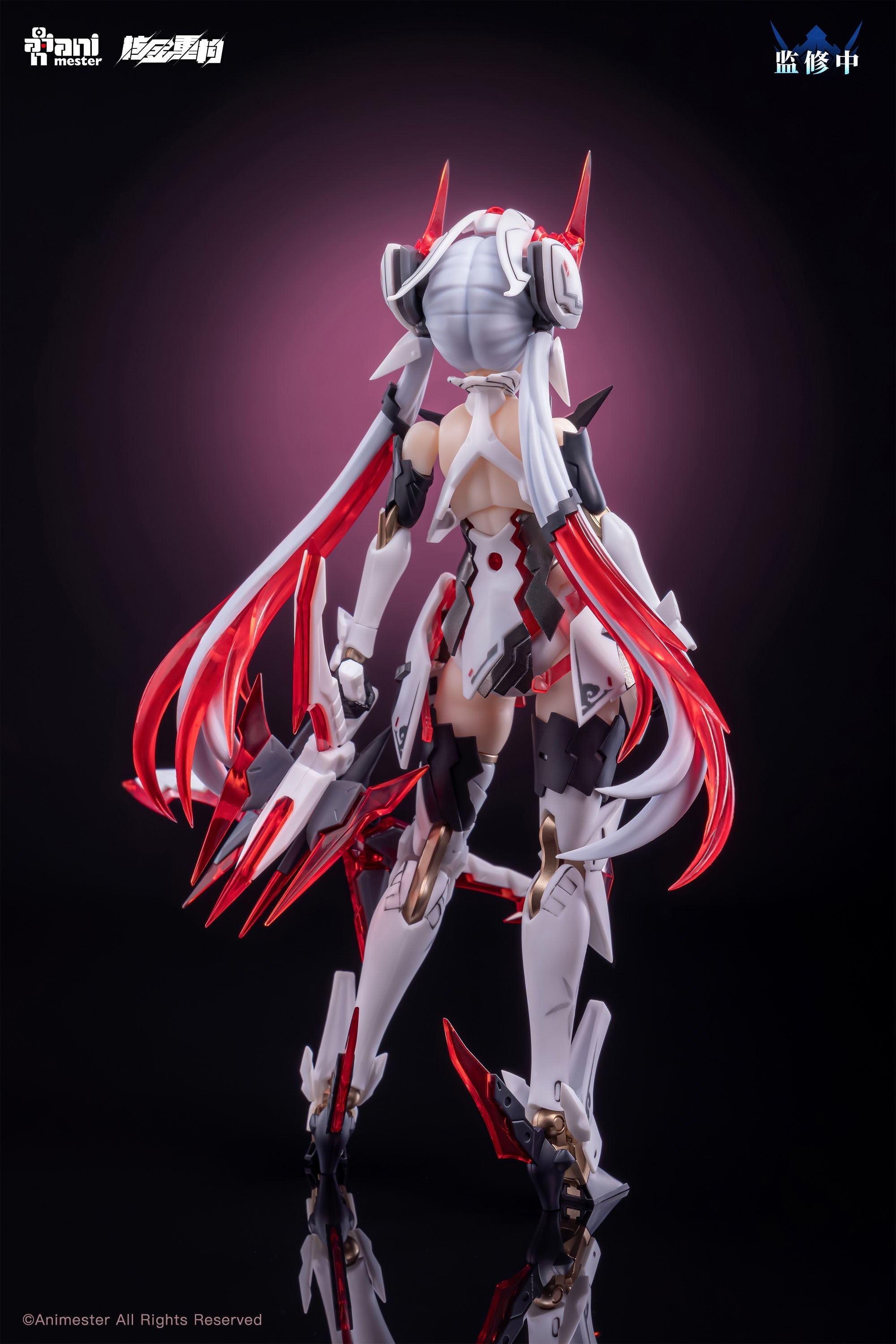Animester x Nuclear Gold Reconstruction Polaris White 1/12 Model Kit JAPAN