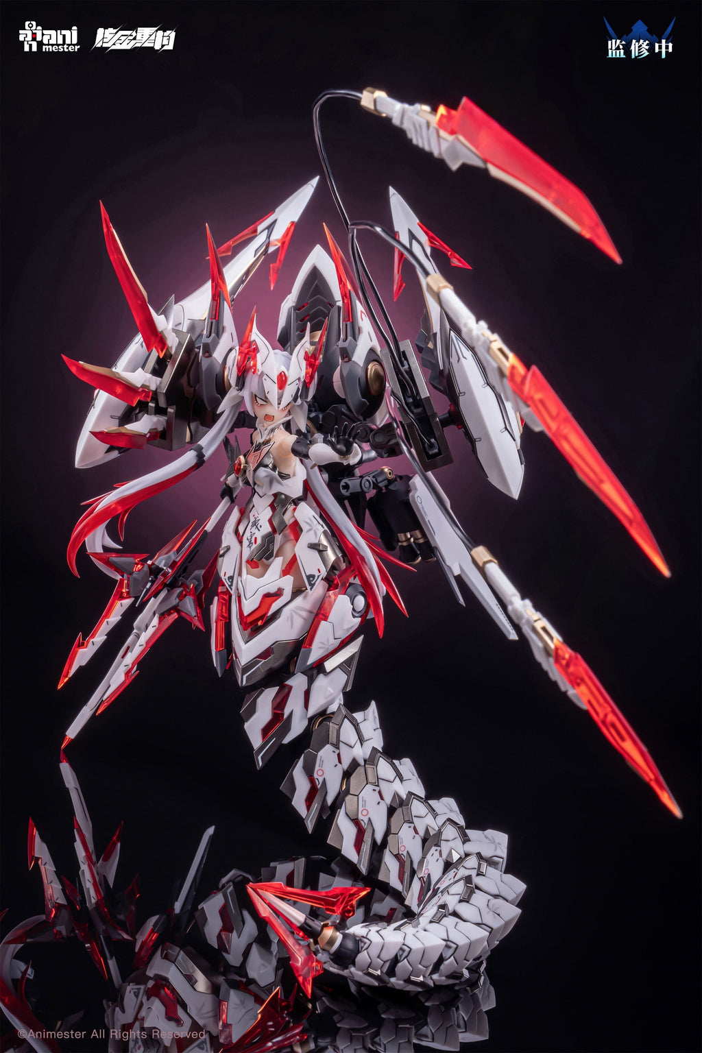 Animester x Nuclear Gold Reconstruction Polaris White 1/12 Model Kit JAPAN