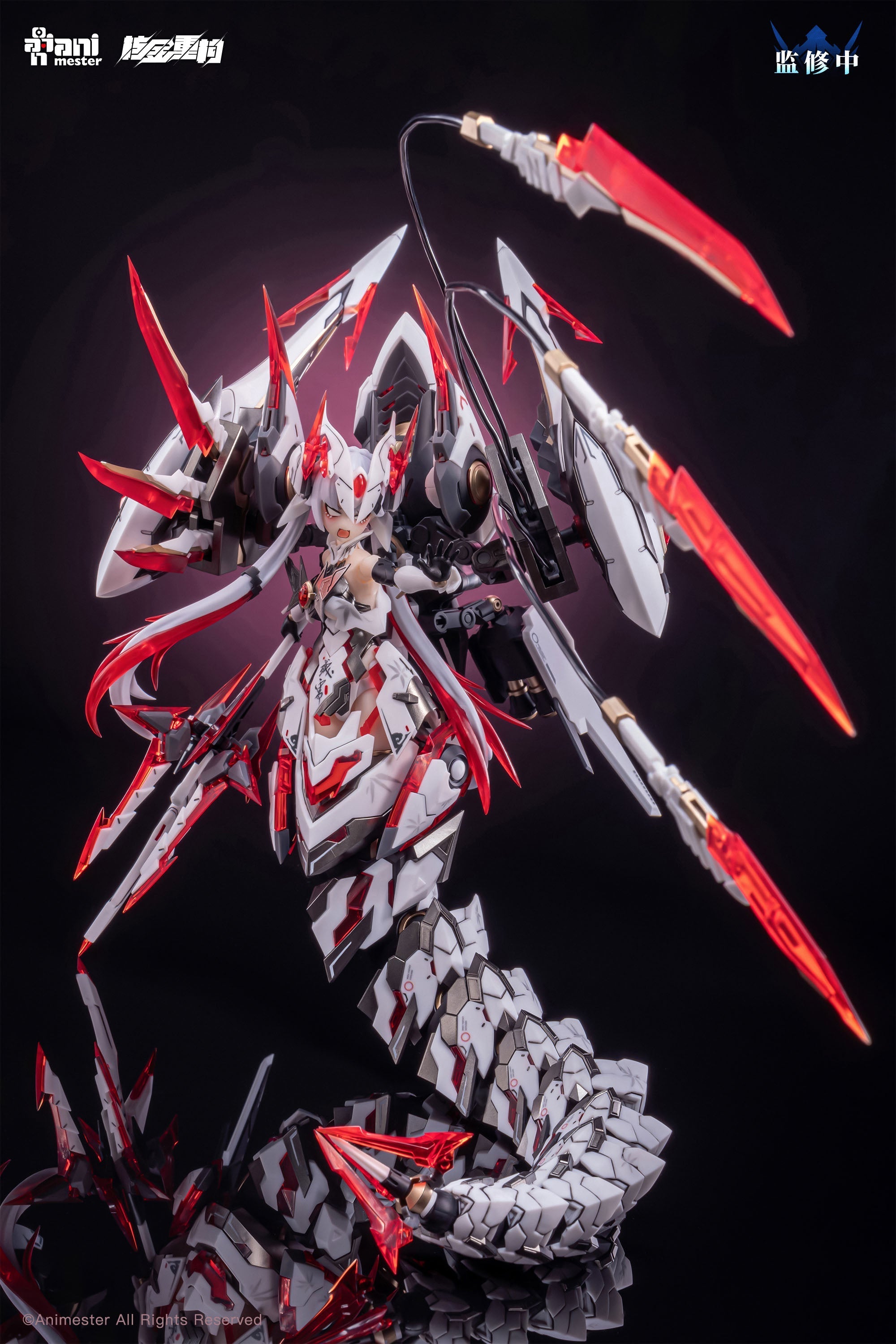 Animester x Nuclear Gold Reconstruction Polaris White 1/12 Model Kit JAPAN