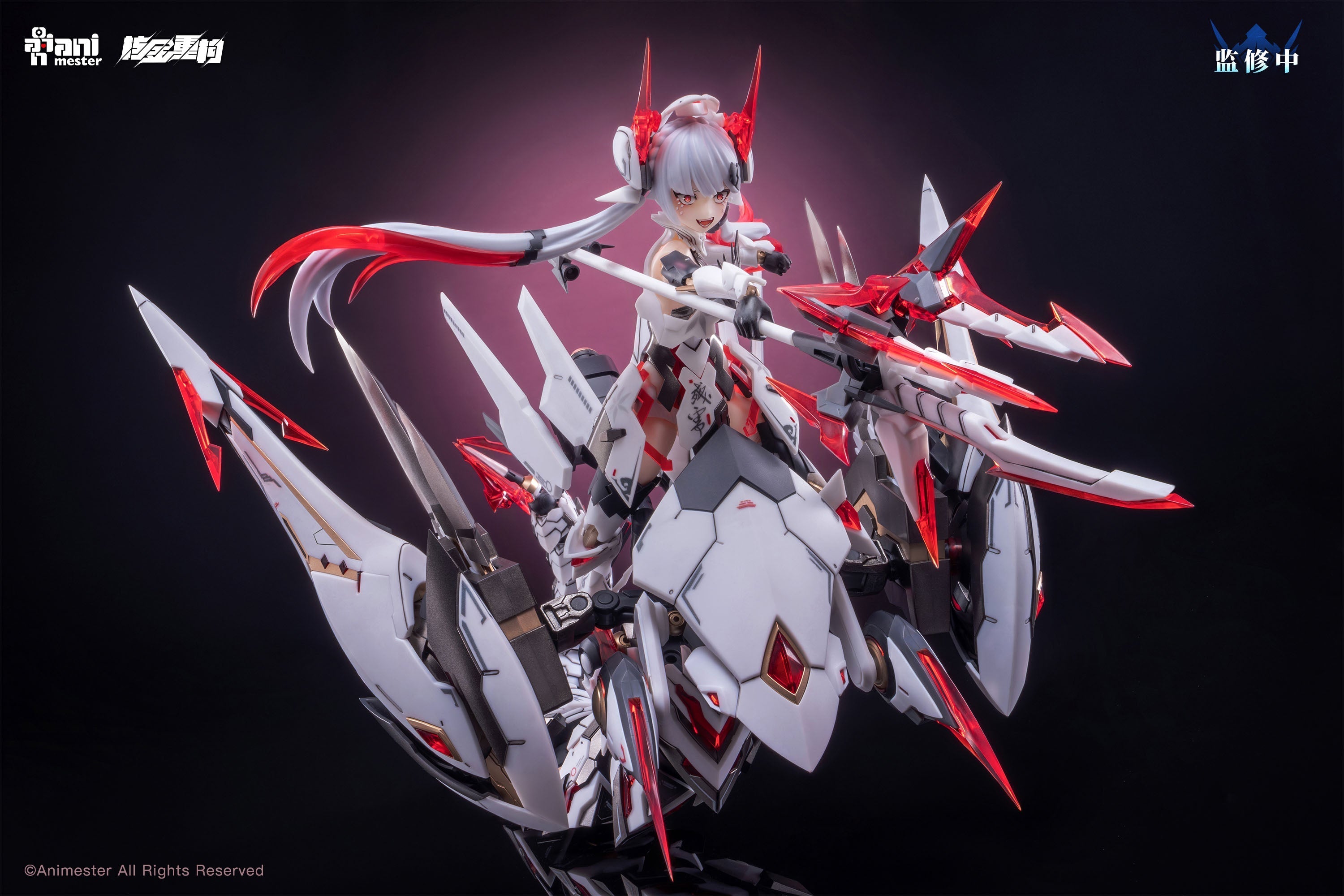 Animester x Nuclear Gold Reconstruction Polaris White 1/12 Model Kit JAPAN