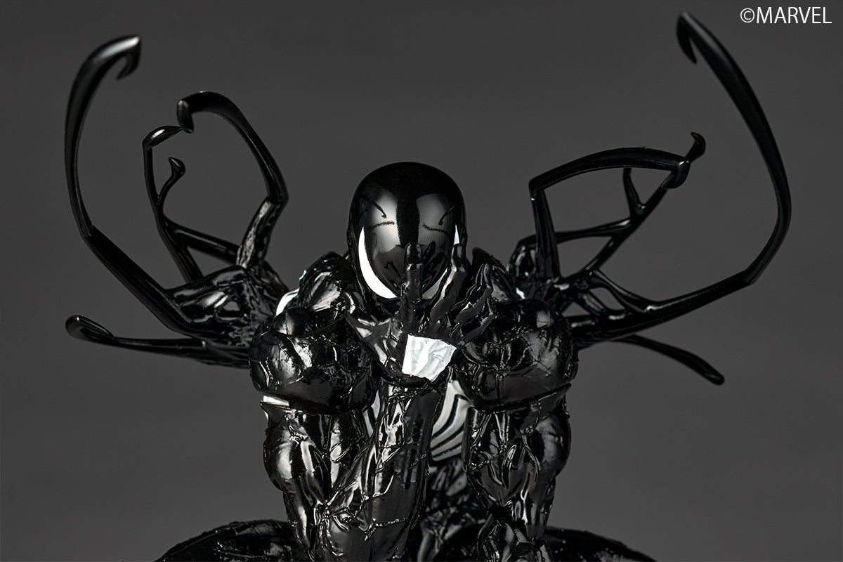 Kaiyodo Revoltech Amazing Yamaguchi Symbiote Spider Man Action Figure JAPAN