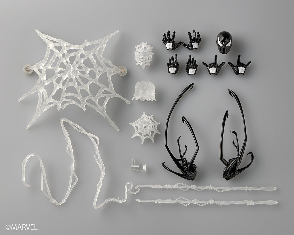 Kaiyodo Revoltech Amazing Yamaguchi Symbiote Spider Man Action Figure JAPAN