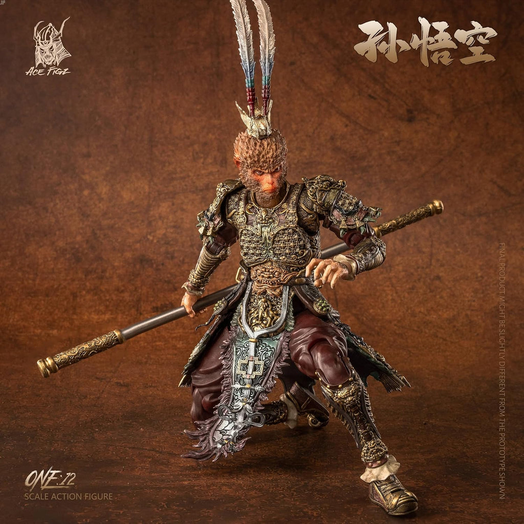 The Great Sage Heaven's Equal Sun Wukong Deluxe Edition 1/12 Action Figure