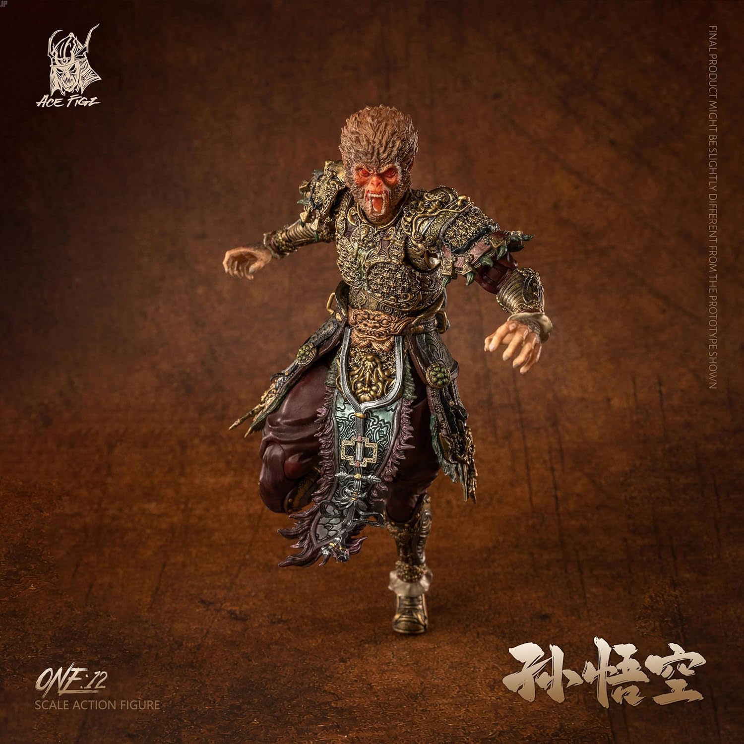 The Great Sage Heaven's Equal Sun Wukong Deluxe Edition 1/12 Action Figure