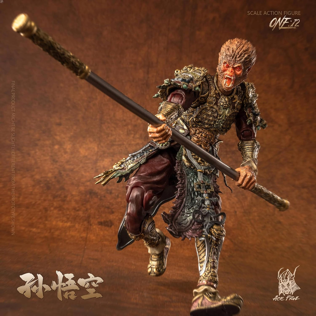 The Great Sage Heaven's Equal Sun Wukong Deluxe Edition 1/12 Action Figure