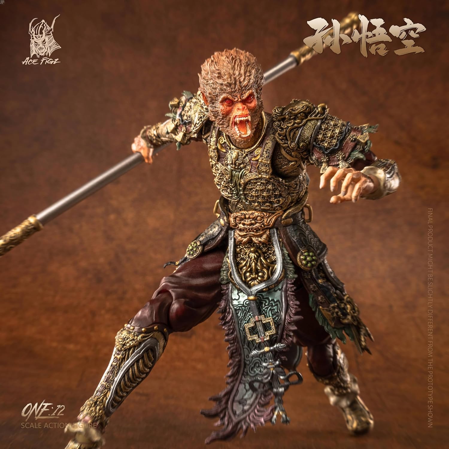 The Great Sage Heaven's Equal Sun Wukong Deluxe Edition 1/12 Action Figure