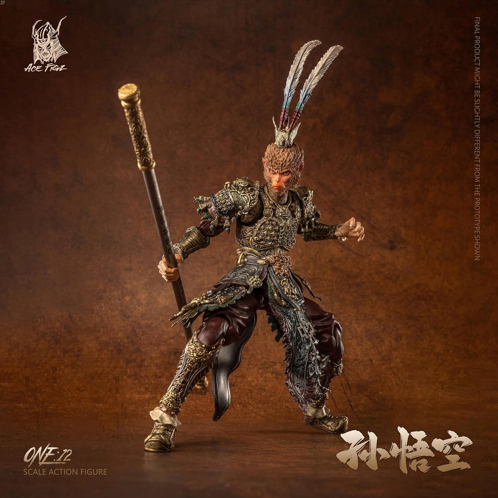 The Great Sage Heaven's Equal Sun Wukong Deluxe Edition 1/12 Action Figure