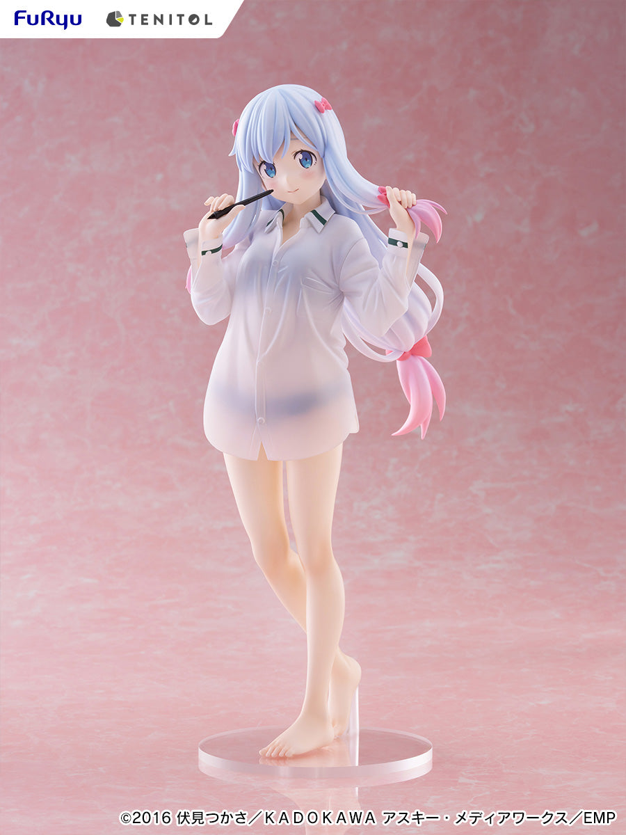 FuRyu TENITOL TALL Eromanga Sensei Sagiri Izumi Shirt ver. Figure JAPAN OFFICIAL