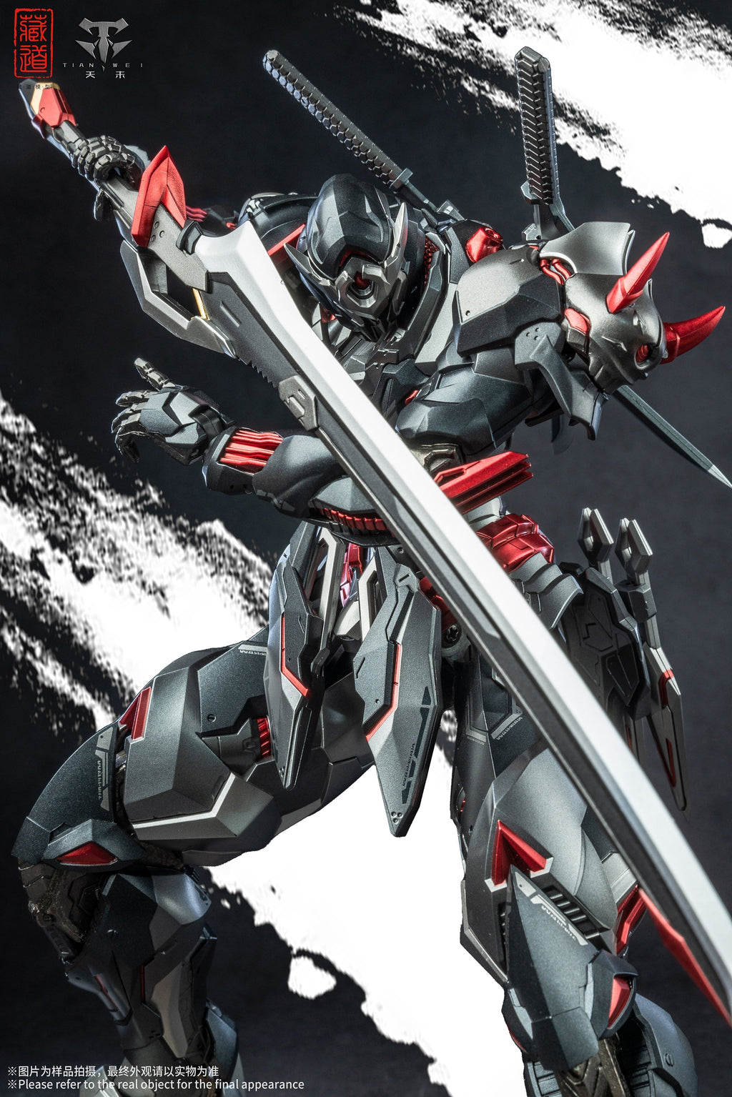 ZEN Of Collectible Shadowfolk- Senmei Black Ghost CD-07B Alloy Action Figure