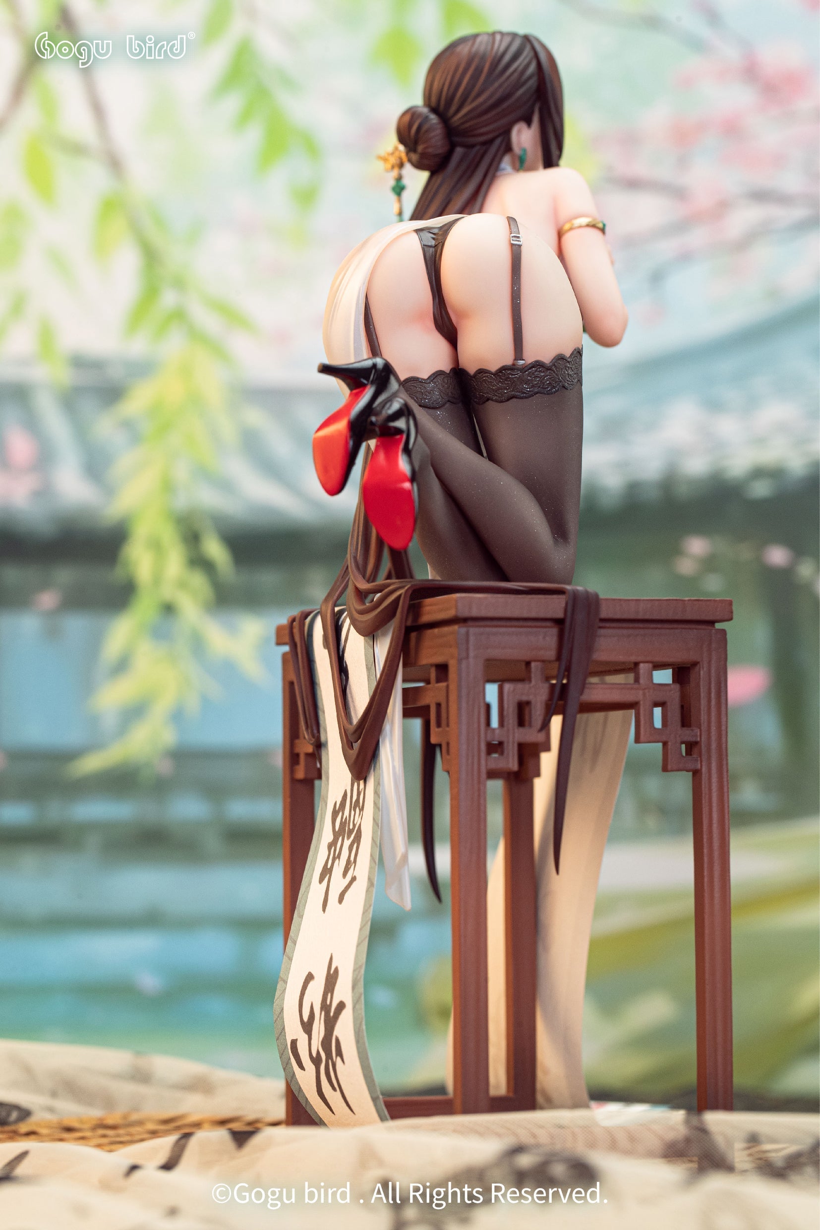 Gogu Bird Shodo Girl Boku Ensei Normal Edition 1/6 Figure JAPAN OFFICIAL