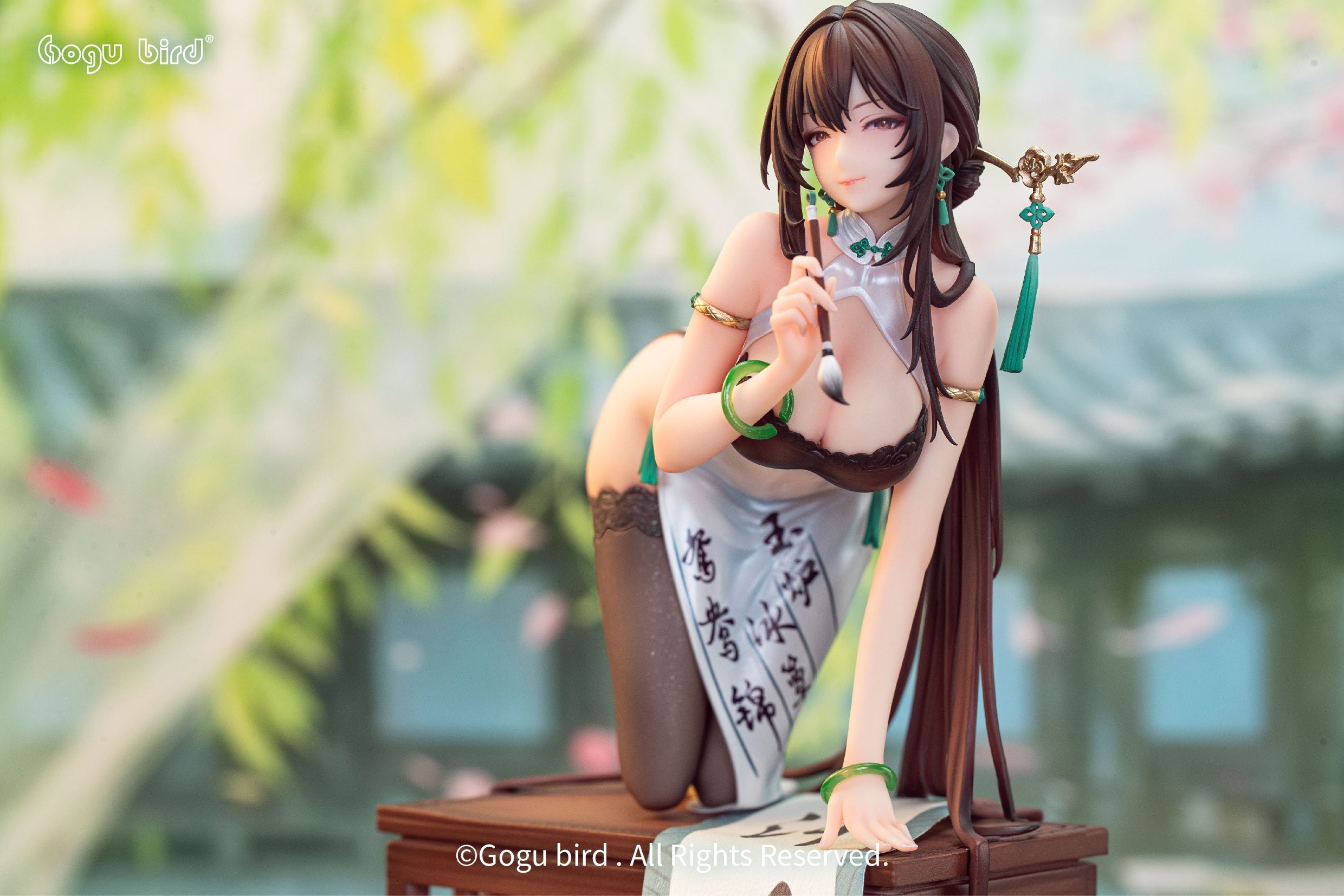 Gogu Bird Shodo Girl Boku Ensei Normal Edition 1/6 Figure JAPAN OFFICIAL