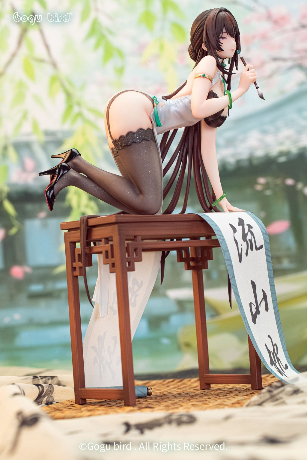 Gogu Bird Shodo Girl Boku Ensei Normal Edition 1/6 Figure JAPAN OFFICIAL