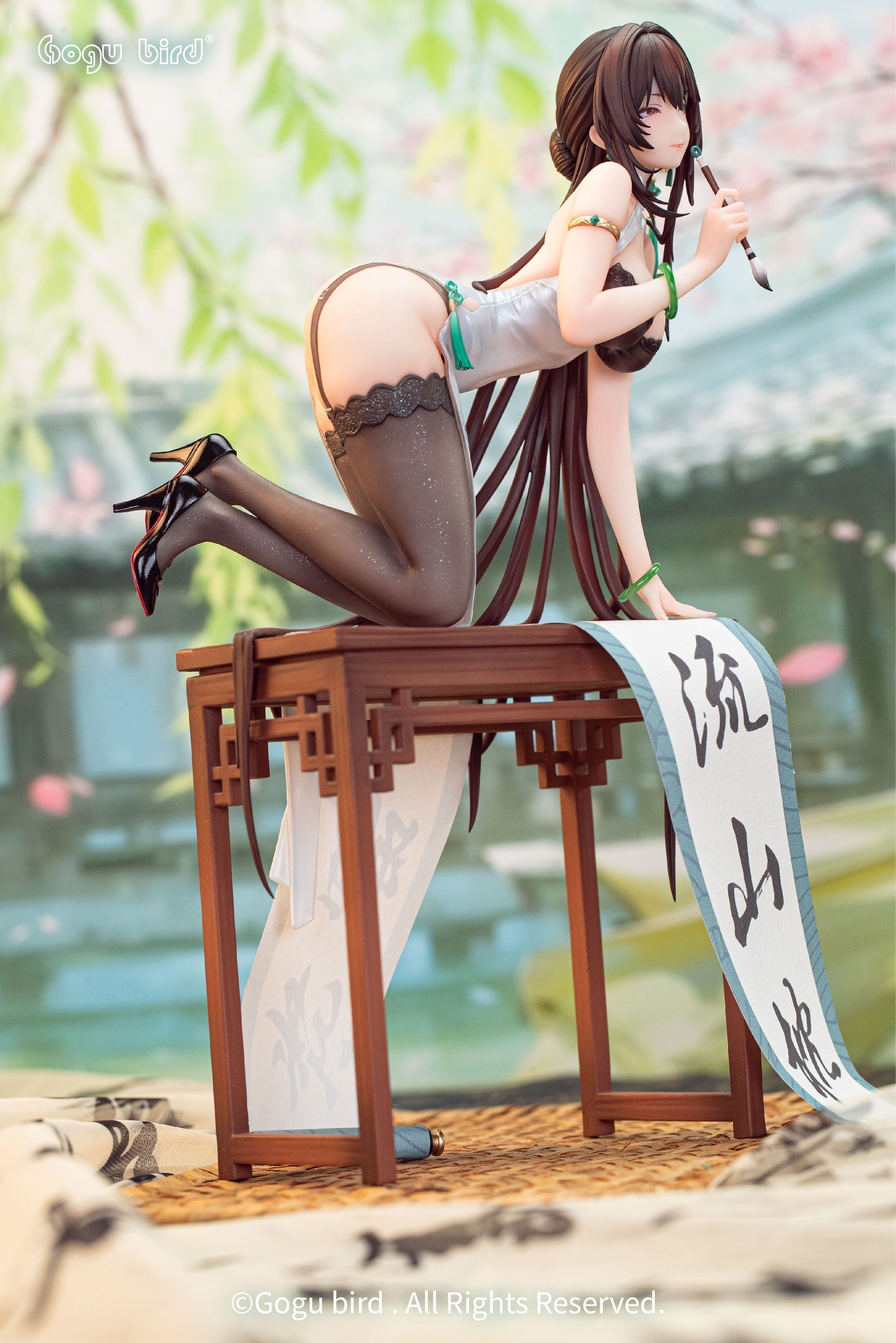 Gogu Bird Shodo Girl Boku Ensei Normal Edition 1/6 Figure JAPAN OFFICIAL