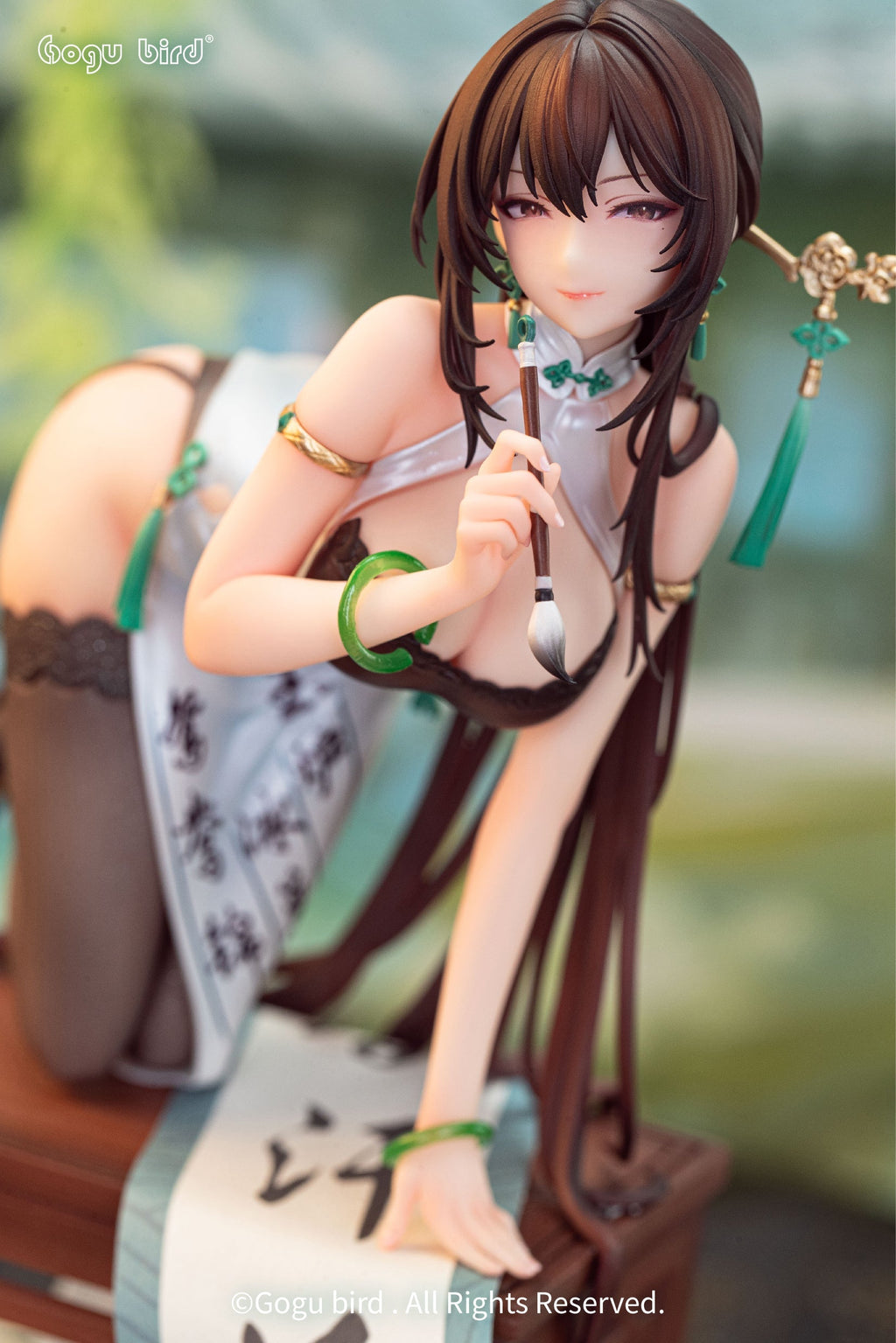 Gogu Bird Shodo Girl Boku Ensei Normal Edition 1/6 Figure JAPAN OFFICIAL