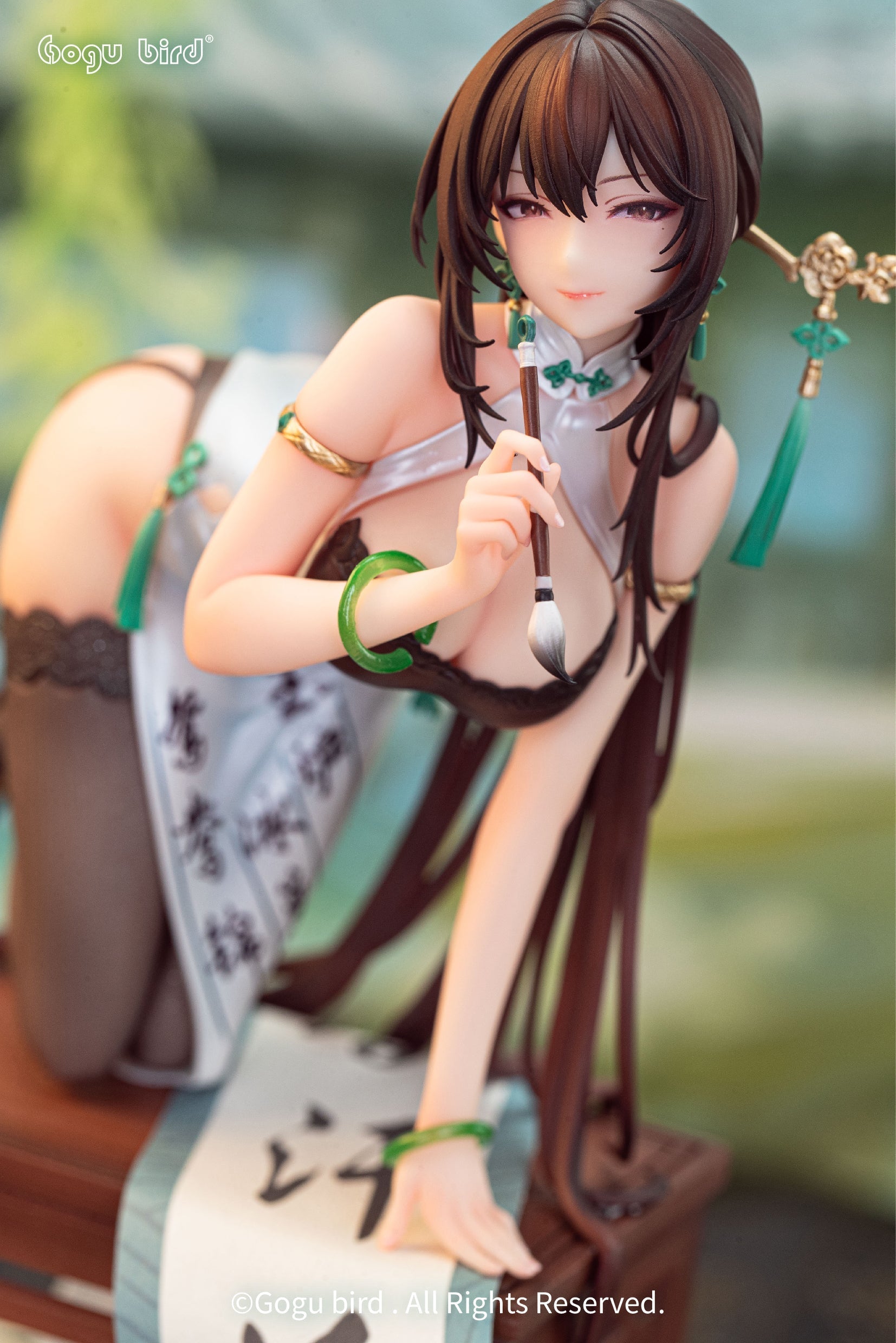 Gogu Bird Shodo Girl Boku Ensei Normal Edition 1/6 Figure JAPAN OFFICIAL