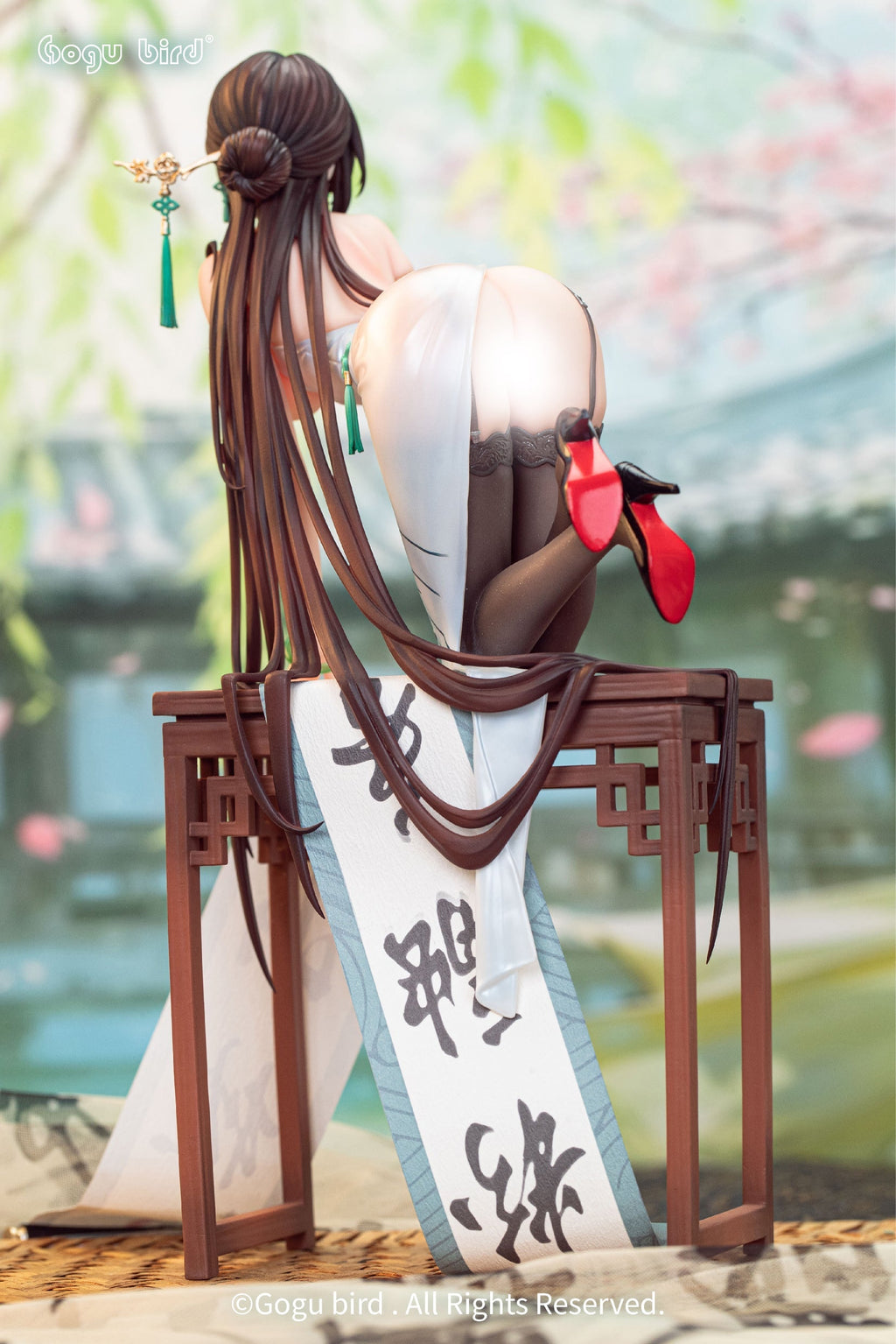 Gogu Bird Shodo Girl Boku Ensei Normal Edition 1/6 Figure JAPAN OFFICIAL