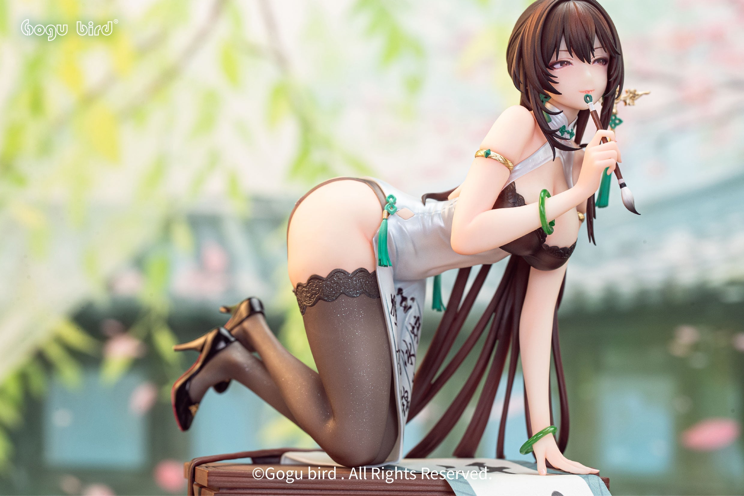 Gogu Bird Shodo Girl Boku Ensei Normal Edition 1/6 Figure JAPAN OFFICIAL