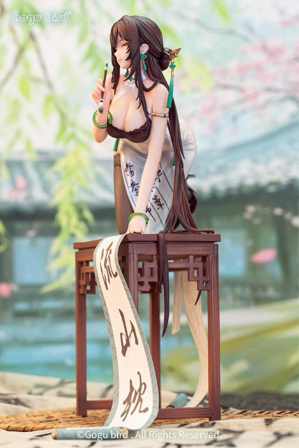 Gogu Bird Shodo Girl Boku Ensei Normal Edition 1/6 Figure JAPAN OFFICIAL