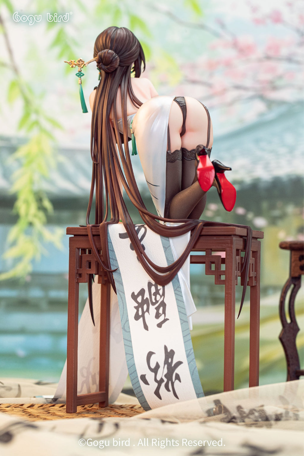 Gogu Bird Shodo Girl Boku Ensei Normal Edition 1/6 Figure JAPAN OFFICIAL