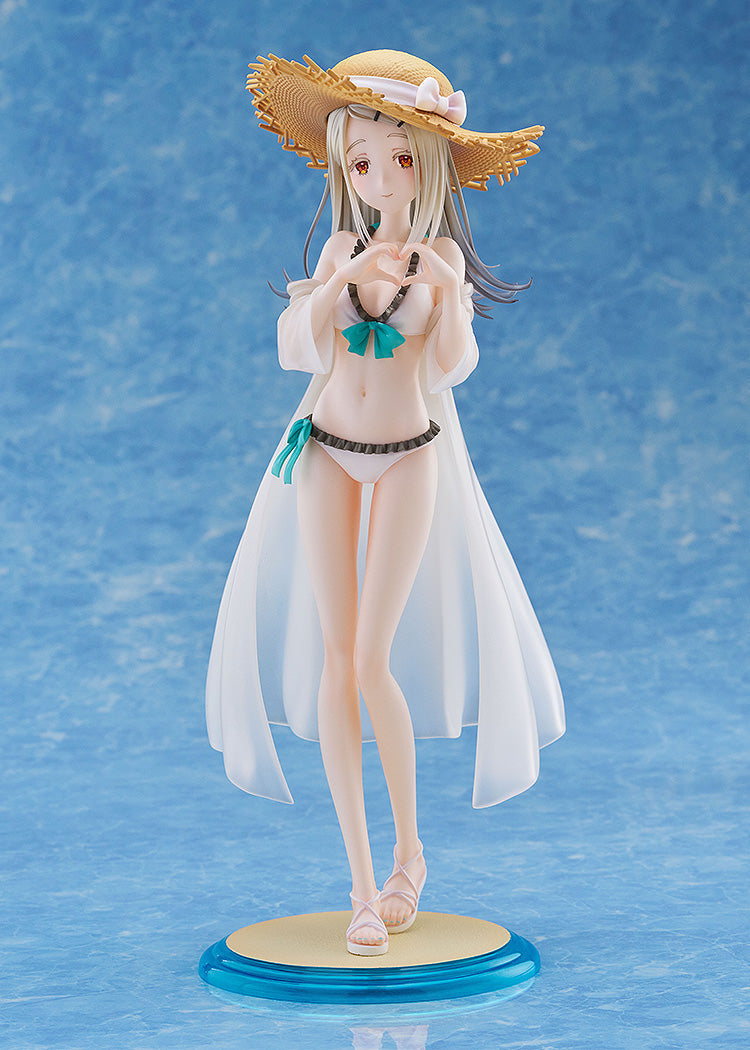 WAVE Gakuen iDOLM@STER Hiro Shinosawa Swimsuit ver. 1/7 Figure JAPAN OFFICIAL