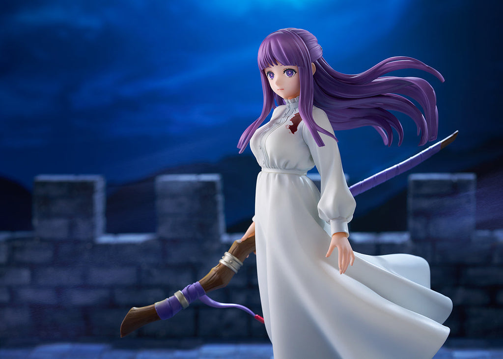 ques Q Frieren Beyond Journey's End Fern Battle with Lugner 1/7 Figure JAPAN
